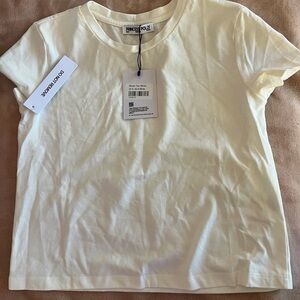 Princess Polly Off-White T-Shirt